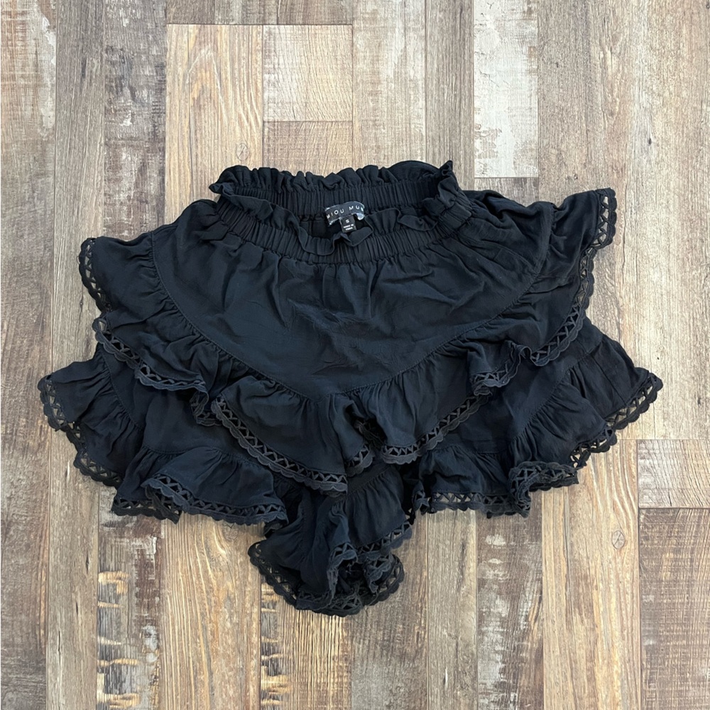 Black layered skirt!🖤